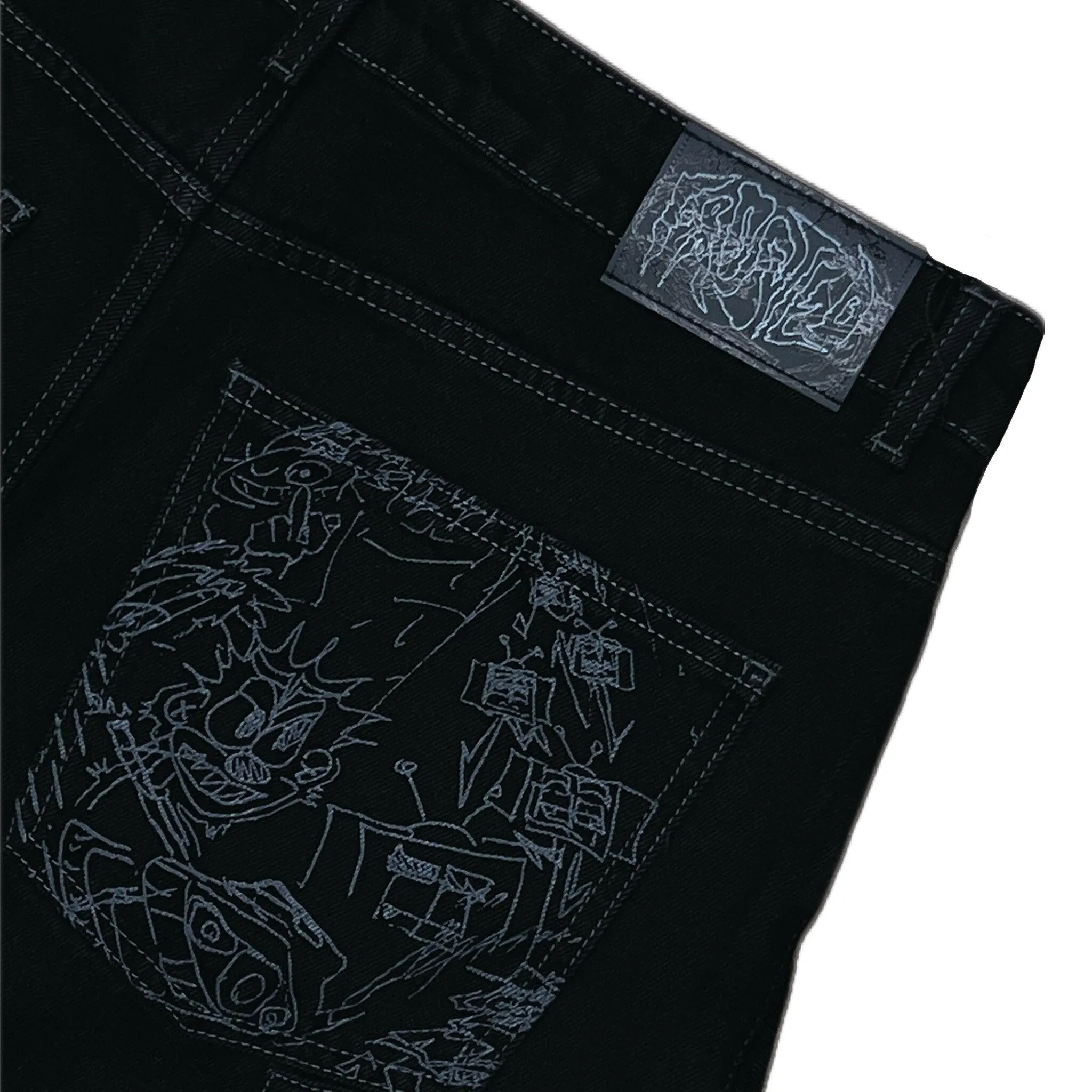 Transformer Jeans/Shorts - Black