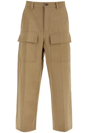 Valentino Garavani cargo canvas pants in italian style