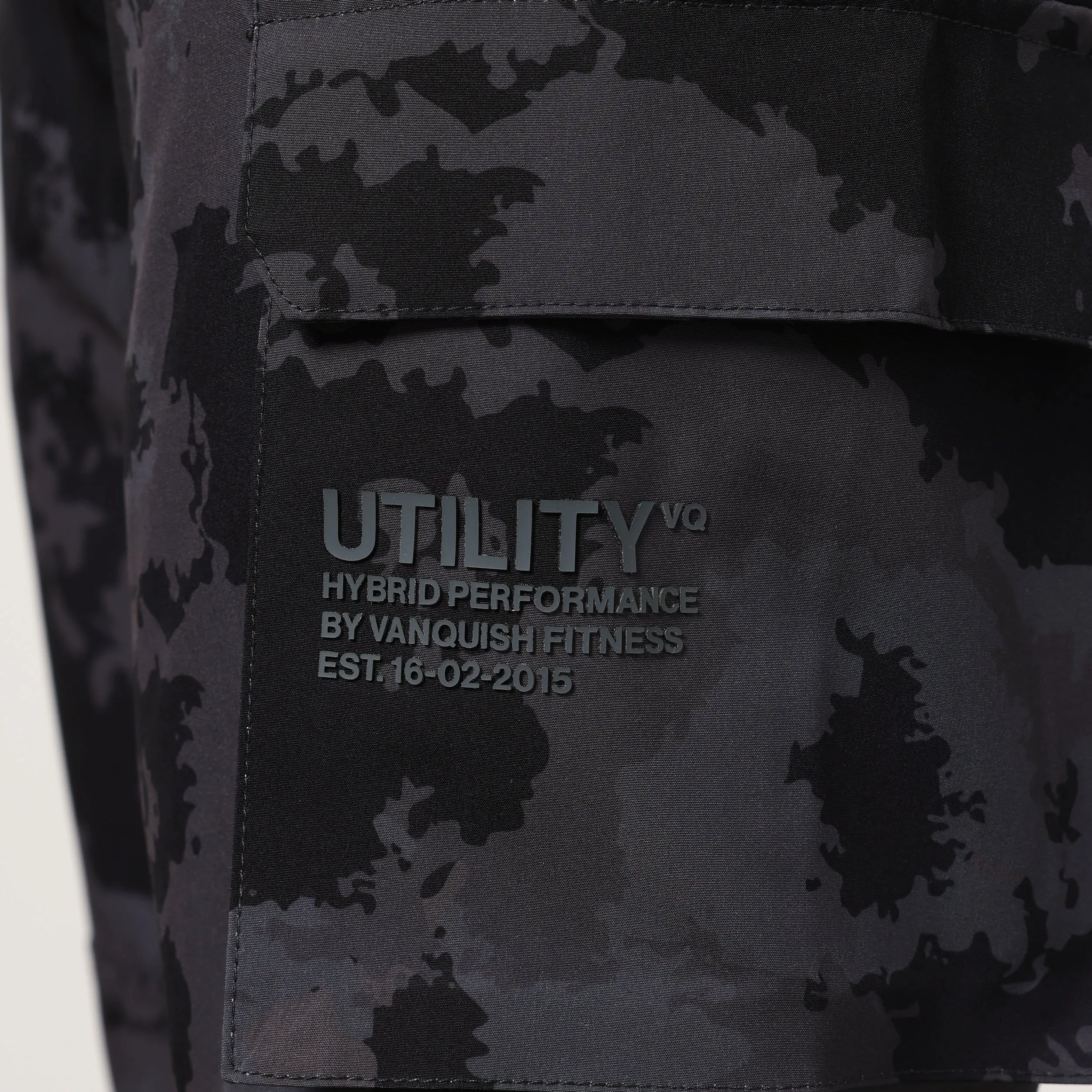 Vanquish Utility Black Camo Tapered Cargo Pants