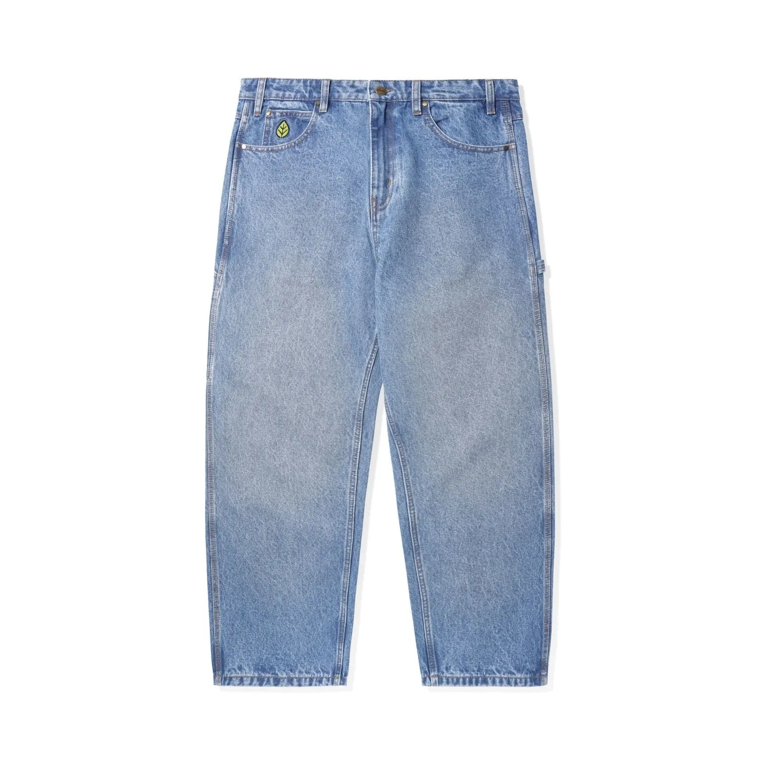 Weathergear Heavy Weight Denim Jeans - Worn Indigo