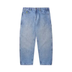 Weathergear Heavy Weight Denim Jeans - Worn Indigo