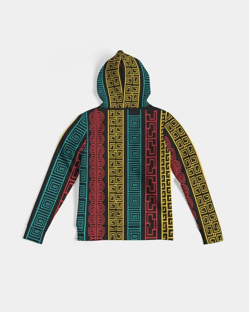 Womens Hoodie - Pullover Hooded Sweatshirt - Graphic/multicolor