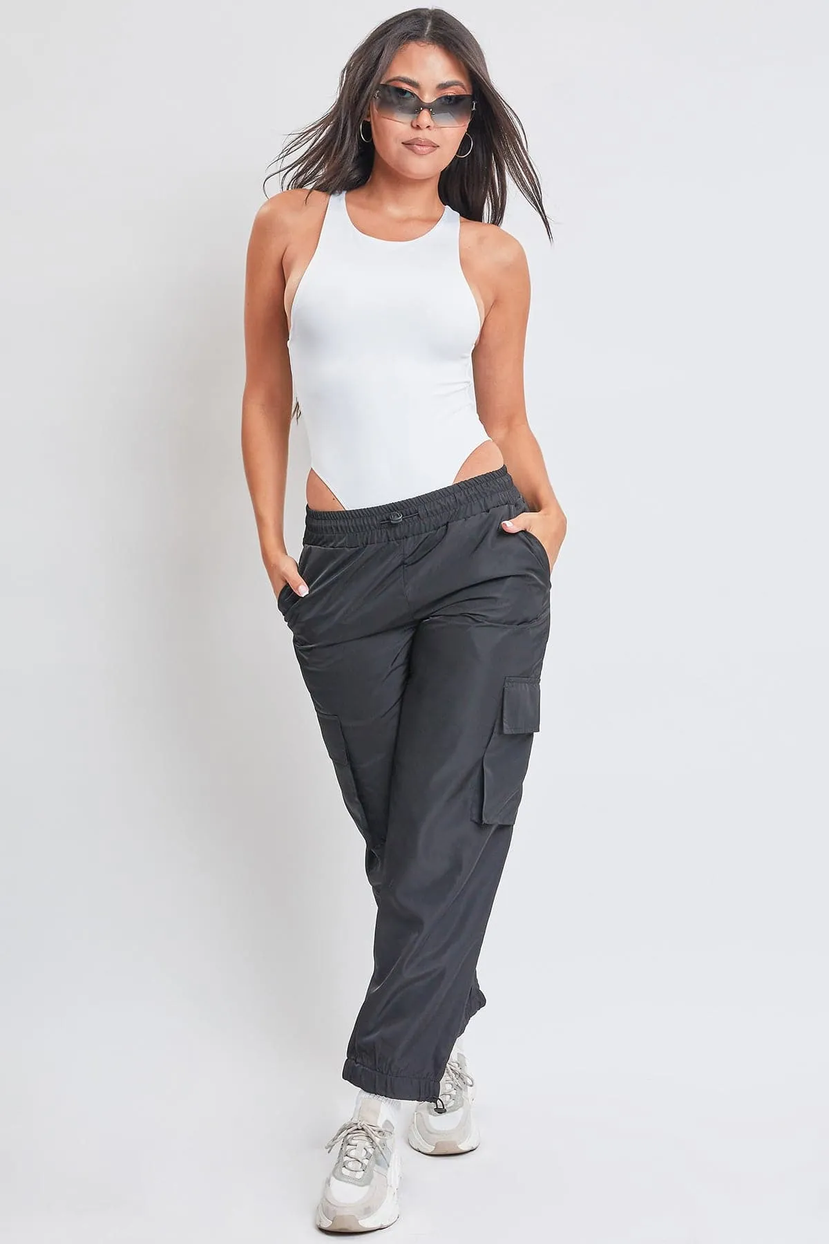 Women's Nylon Cargo Jogger