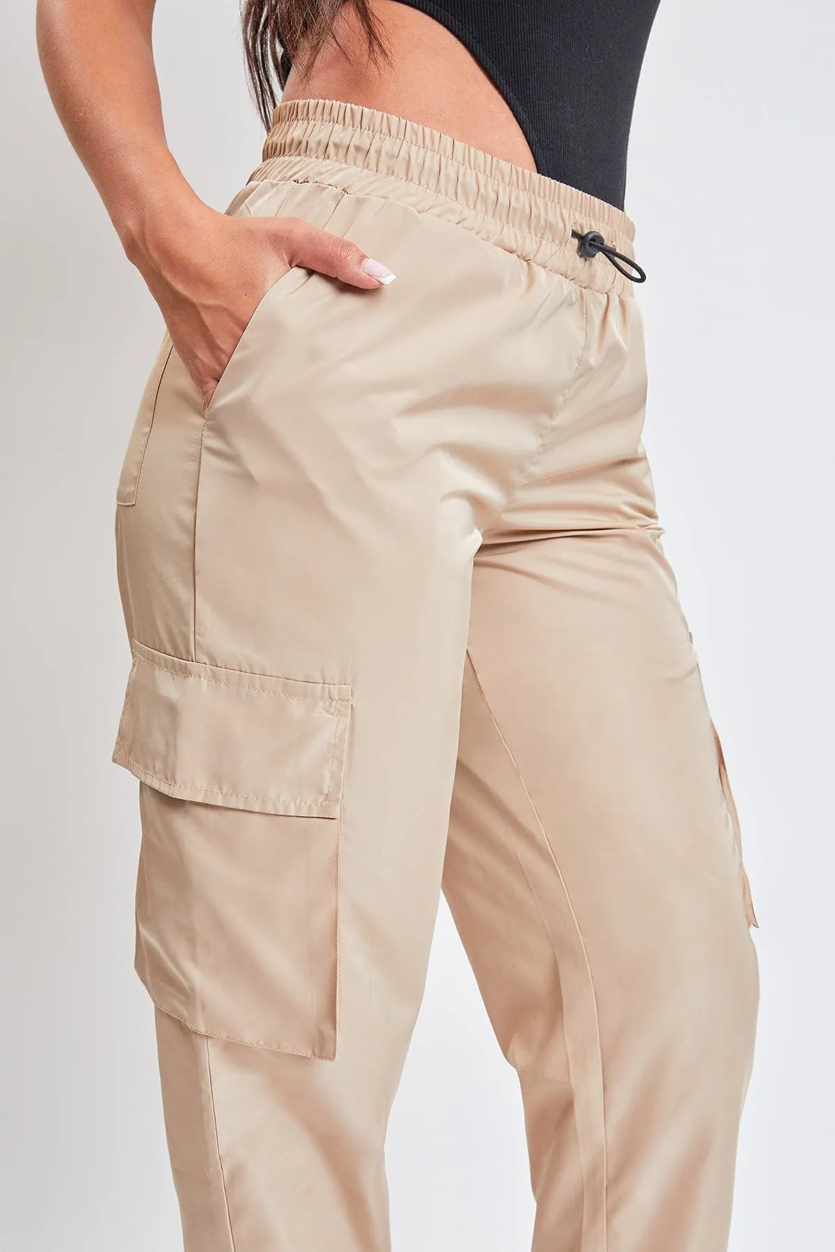 Women's Nylon Cargo Jogger