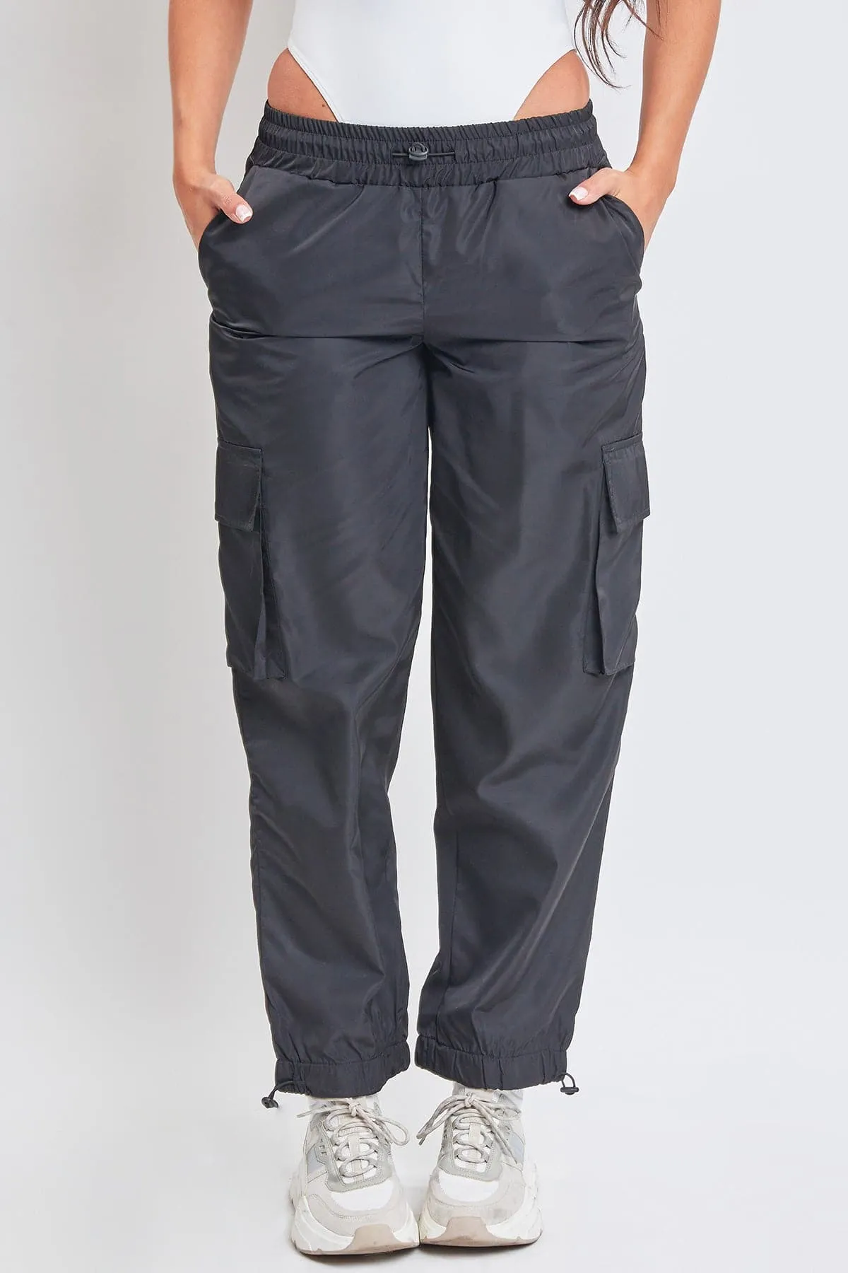 Women's Nylon Cargo Jogger