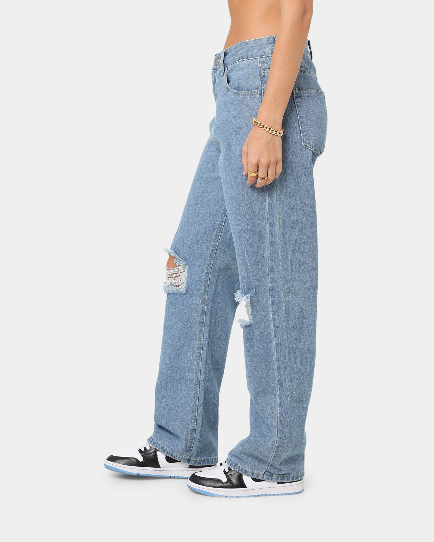 XXIII Women's Maisie Baggy Jeans Blue