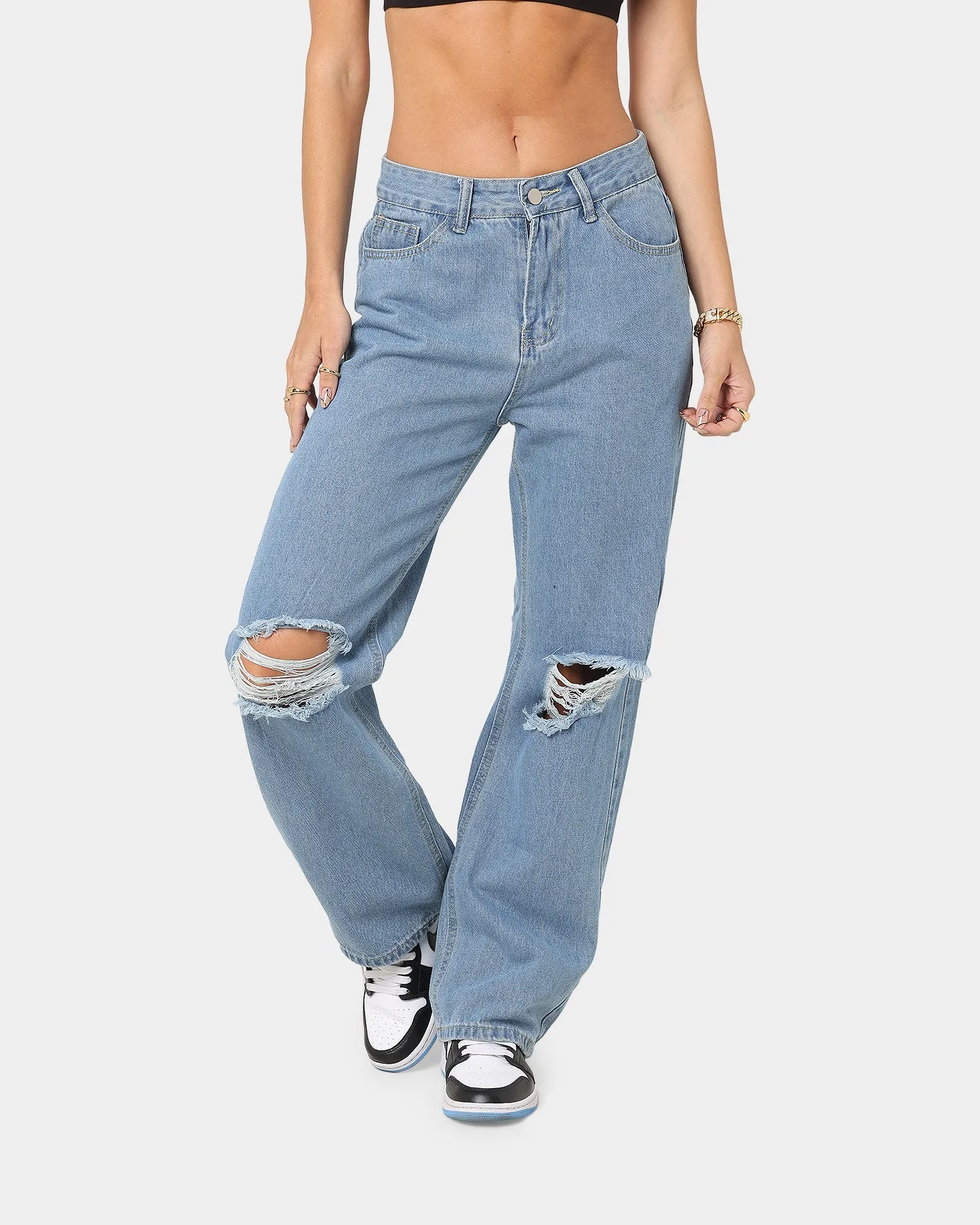 XXIII Women's Maisie Baggy Jeans Blue